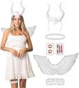 Costum de Diavol Roșu - Costum de Halloween Femei - Adulti și Adolescenți Mărime Unică - Costum Trending 2023