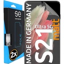 S.E pentru Samsung Galaxy S21 Ultra folie de protecție antireflex - 2x filme într-un SET din Germania, S21 Ultra film mat, Samsung Galaxy S21 Ultra de la producător din Germania, fără praf și bule
