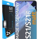 S.E pentru Samsung Galaxy S21 Ultra folie de protecție antireflex - 2x filme într-un SET din Germania, S21 Ultra film mat, Samsung Galaxy S21 Ultra de la producător din Germania, fără praf și bule