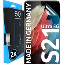 S.E pentru Samsung Galaxy S21 Ultra folie de protecție antireflex - 2x filme într-un SET din Germania, S21 Ultra film mat, Samsung Galaxy S21 Ultra de la producător din Germania, fără praf și bule
