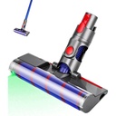 Perie compatibilă cu aspiratorul Dyson V10 V8 V7 V11 V15 cap de curățare cu acționare directă, perie turbo cu eliberare rapidă pentru curățarea covoarelor, podelelor, gresie