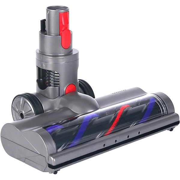 Perie compatibilă cu aspiratorul Dyson V10 V8 V7 V11 V15 cap de curățare cu acționare directă, perie turbo cu eliberare rapidă pentru curățarea covoarelor, podelelor, gresie