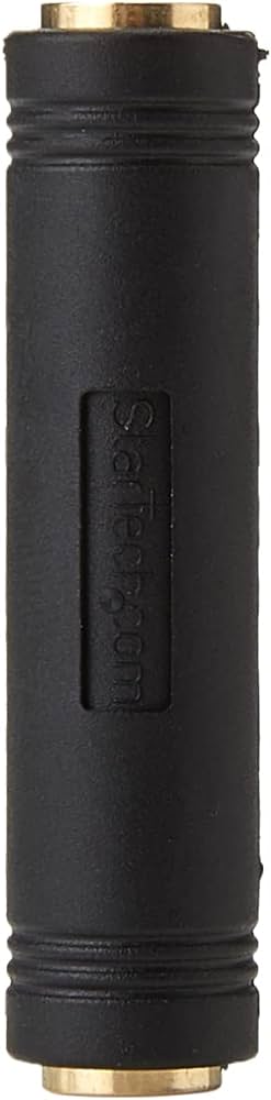 StarTech.com Cablu audio de 15 cm mufă de 3,5 mm la 2x RCA (mufă/priză) - mufă jack/cablu Y RCA cu mufă de 3,5 mm și 2 RCA/RCA