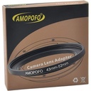 Adaptor pentru filtru inel pentru Canon Nikon NEX M4/3 UV, ND, CPL, 49-67 mm