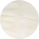 Cap de tobă Yibuy cu piele subțire pentru tobă Bongo / tobă africană de 12 inchi, bej, diametru de 40 cm