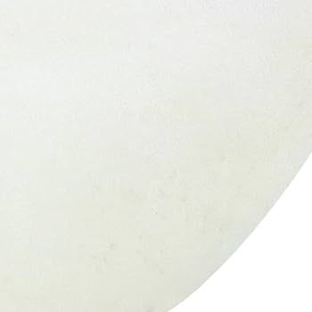 Cap de tobă Yibuy cu piele subțire pentru tobă Bongo / tobă africană de 12 inchi, bej, diametru de 40 cm