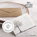 beriluDesign® Felicitari de simpatie cu plicuri, felicitari pliabile si plicuri din hartie kraft.