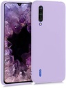 husa kwmobile compatibila cu husa Xiaomi Mi 9 Lite - carcasa moale din silicon TPU - husa potrivita pentru incarcare wireless - negru mat