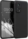 husa kwmobile compatibila cu husa Xiaomi Mi 9 Lite - carcasa moale din silicon TPU - husa potrivita pentru incarcare wireless - negru mat