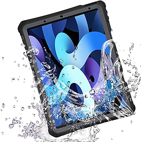 yeliot Husă iPad Air 5 2022 / Husă iPad Air 4 10,9 inchi 2020, husă rezistentă la șocuri cu pentru iPad Air 4th Air 5th Generation 10,9 inch, husă rezistentă cu suport/suport pentru creion
