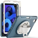 yeliot Husă iPad Air 5 2022 / Husă iPad Air 4 10,9 inchi 2020, husă rezistentă la șocuri cu pentru iPad Air 4th Air 5th Generation 10,9 inch, husă rezistentă cu suport/suport pentru creion