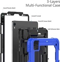 yeliot Husă iPad Air 5 2022 / Husă iPad Air 4 10,9 inchi 2020, husă rezistentă la șocuri cu pentru iPad Air 4th Air 5th Generation 10,9 inch, husă rezistentă cu suport/suport pentru creion