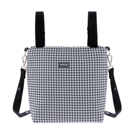 Cambrass - Geanta Carrucior Talega Vichy Neagra 12x40x35 Cm