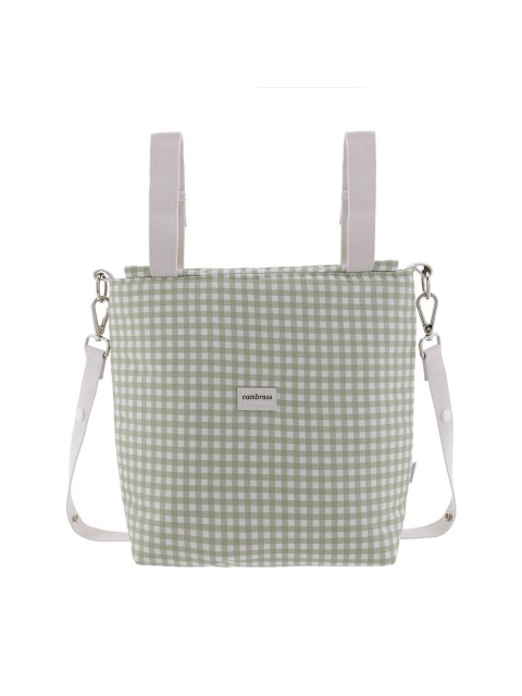 Cambrass - Geanta Carrucior Talega Vichy Neagra 12x40x35 Cm