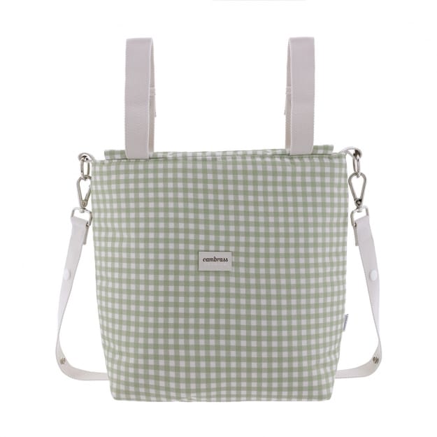 Cambrass - Geanta Carrucior Talega Vichy Neagra 12x40x35 Cm