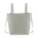 Cambrass - Geanta Carrucior Talega Vichy Neagra 12x40x35 Cm