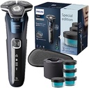 Philips Shaver Series 5000 - aparat de ras electric umed și uscat pentru bărbați cu aparat de tuns pliabil, stație de curățare, cartus de curățare și carcasă de călătorie (model S5898/50)