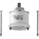 Duș cu duș GROHE (suprafață cromată - durabilă, lucioasă și rezistentă, garanția producătorului: 5 ani), crom, 46246000