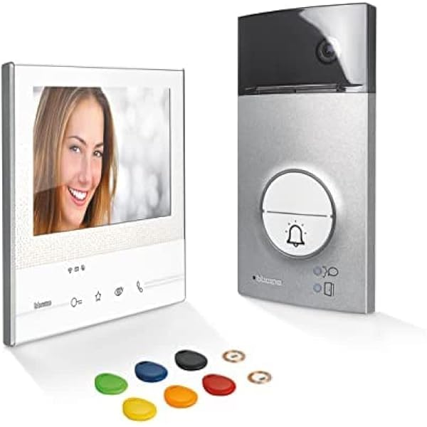 Bticino 332353 Display suplimentar de 7 inchi pentru kit video interfoane 2 fire, oglindă
