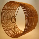 Abajur pentru lampă de masă Garneck, abajur lanternă din paie de 30 cm, abajur versatil pentru agățat și lampă de masă, abajururi în stil rustic