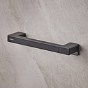 bară de sprijin hansgrohe AddStoris, bară de prindere 34,8 cm, negru mat, 348 mm