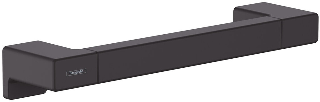 bară de sprijin hansgrohe AddStoris, bară de prindere 34,8 cm, negru mat, 348 mm