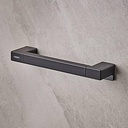 hansgrohe bară de sprijin AddStoris, bară de sprijin 34,8 cm, negru mat, 348 mm