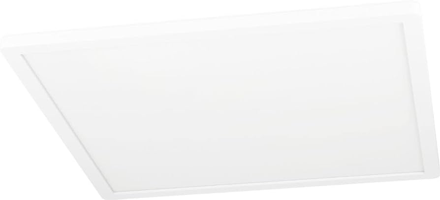 Panou LED EGLO connect.z Smart Home Savatarila-Z, ZigBee, control prin aplicație și voce, Alexa, culoarea luminii reglabilă (alb cald/alb rece), RGB, reglabil, plafoniera metalică, alb [Clasa de energie E]