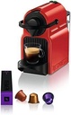 Aparat de capsule Nespresso Inissia XN1005 de la Krups | Gata de utilizare foarte rapid | Oprire automată | Roșu cireș [Clasa energetică A]