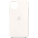 Husă din silicon Apple (pentru iPhone 11) - Albă - 6,1 inchi