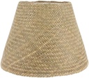 Abajur pentru lampă de masă Garneck, abajur lanternă din paie de 30 cm, abajur versatil pentru agățat și lampă de masă, abajururi în stil rustic
