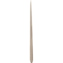Set lumanari pentru unghii din stofa, ceara, bej, 29 cm, 150 grame