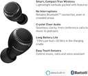 Căști Bluetooth Panasonic RZ-S300WE-K True fără fir, ultracompacte, control vocal, fără fir, până la 30 de ore de viață a bateriei