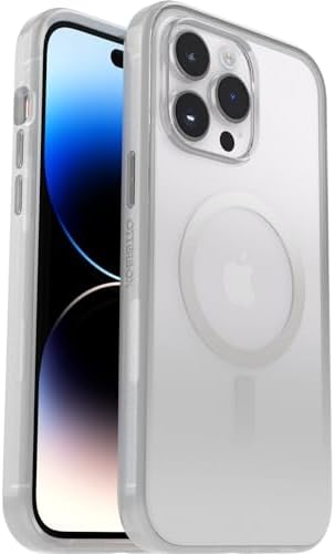 Seria de huse transparente OtterBox cu MagSafe pentru iPhone 14 Pro Max, rezistentă la șocuri, la cădere, ultra subțire, husă de protecție subțire, testată standard militar de 2 ori, galanta