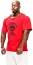 MUSCLE GYM Pantaloni de antrenament pentru culturism pentru bărbați, din bumbac, haine de gimnastică Tricouri Îmbrăcăminte de gimnastică hardcore Negru