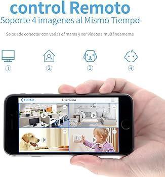 FREDI Cameră IP Spion/Cameră ascunsă HD 1080P Mini Cameră WiFi Spion P2P Cameră de supraveghere portabilă fără fir/Detecție mișcare Suport card de până la 128 GB (nu este inclus) Cameră de securitate