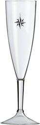 Suport pentru sticle acrilic transparent pentru petrecere de afaceri marină 21 cm