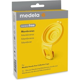Membrane hands-free Medela, 2x membrane de silicon, accesorii pentru pompe Medela hands-free, accesorii pentru pahare de colectare hands-free