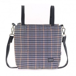 Cambrass - Geanta Carrucior Talega Vichy Neagra 12x40x35 Cm