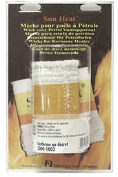 Greenstar 11774 Fitil pentru aragaz cu petrol, potrivit pentru Sendai, negru, 17465