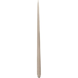 Set lumanari pentru unghii din stofa, ceara, bej, 29 cm, 150 grame