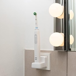 Încărcător de perete pentru periuță de dinți electrică pentru priză UE de la ProofVision pentru Oral-B/Braun (modele cu excepția seriei IO-seriehn și Pulsonic)