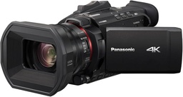 Cameră video Panasonic HC-X1500E 4K (video 4K, cameră cu detectare a feței, obiectiv LEICA, unghi larg de 25 mm, zoom optic 24x, cameră video profesională)