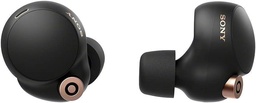 Căști Sony WF-1000XM4 True Wireless cu anulare a zgomotului (până la 24 de ore de autonomie a bateriei, conexiune Bluetooth stabilă, optimizată pentru Alexa și Asistent Google, mâini libere) Negru