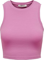 Tricou și topuri JRS Noos NUMAI Damen Onlvilma S/L Cropped Tank Top